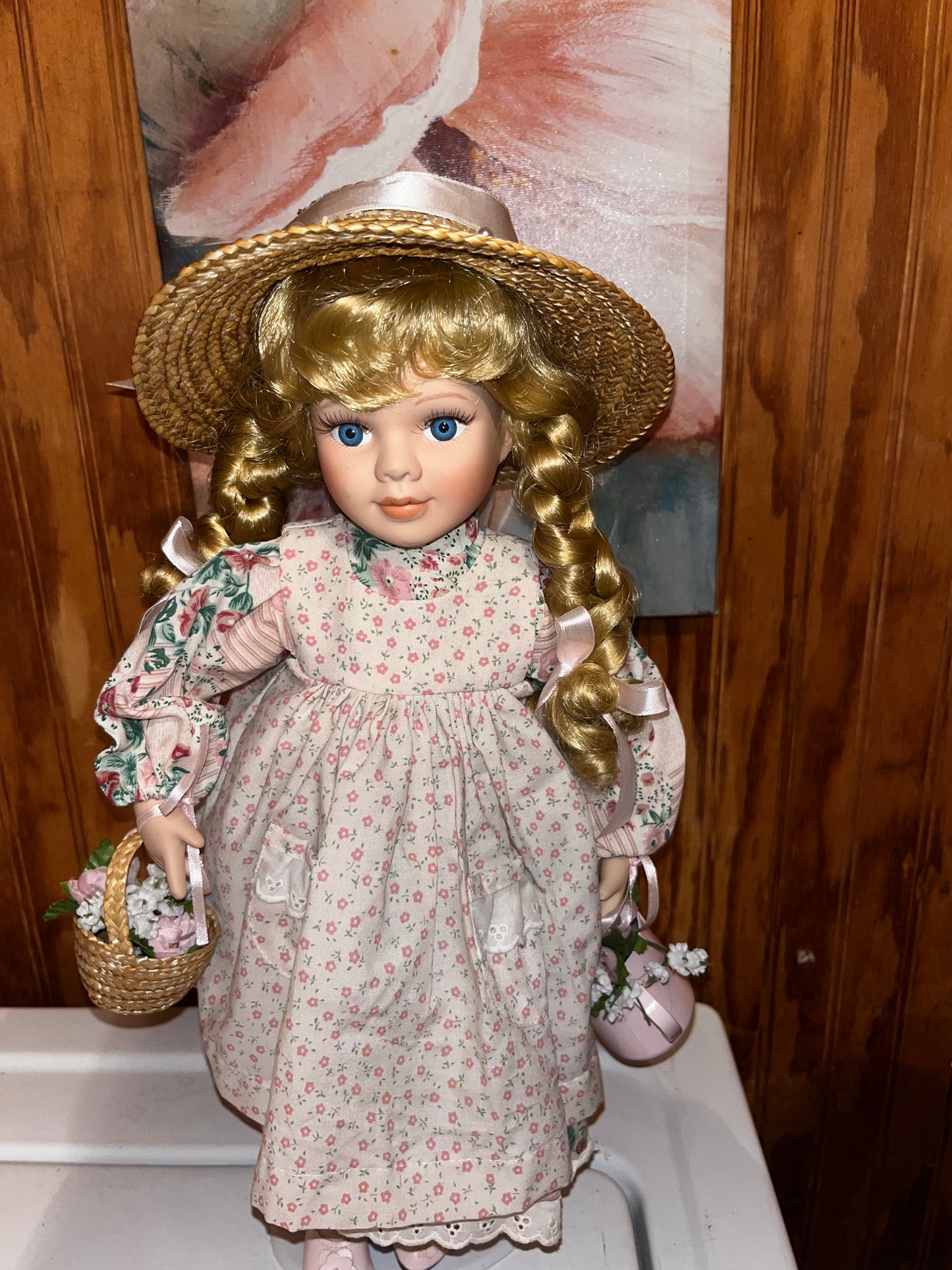 Sarah Rose Porcelain Doll